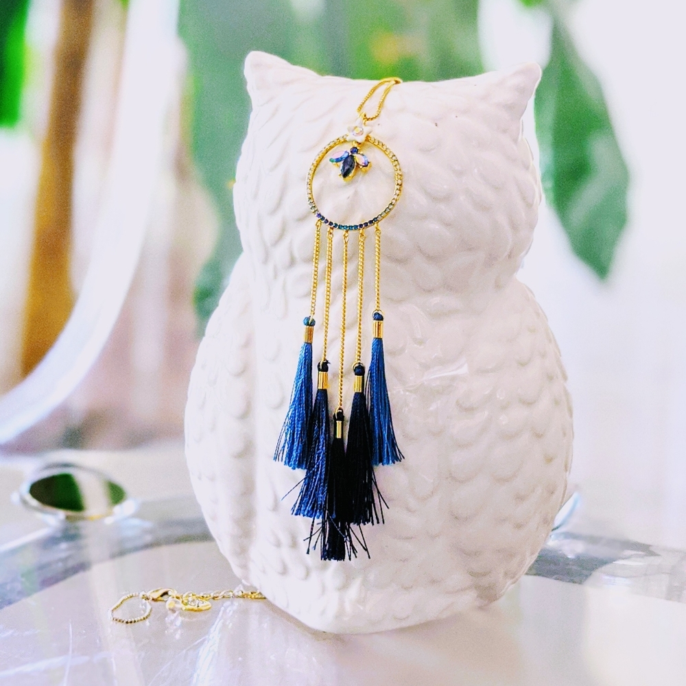 NEW Betsey Johnson Dreamcatcher Necklace